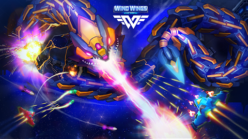 WindWings: Space Shooter - Gameplay image of android game