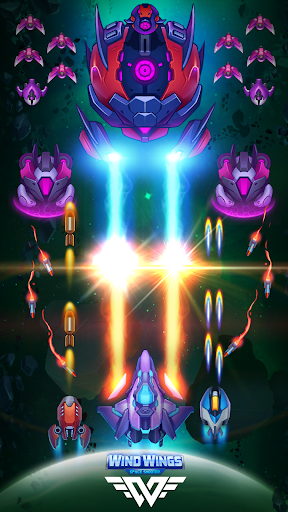 WindWings: Space Shooter - Gameplay image of android game