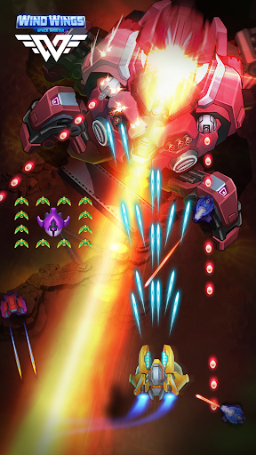 WindWings: Space Shooter - Gameplay image of android game