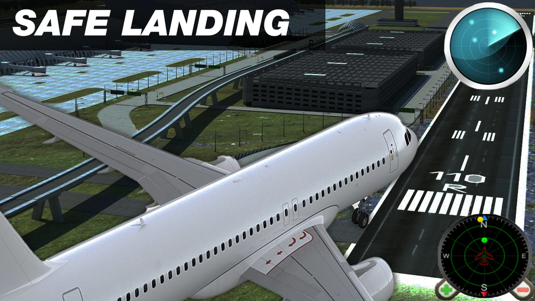 Airplane Real Flight Pilot - F - Gameplay image of android game