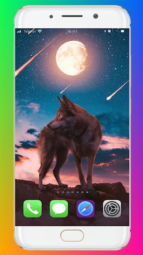 Wolf Wallpaper HD - عکس برنامه موبایلی اندروید