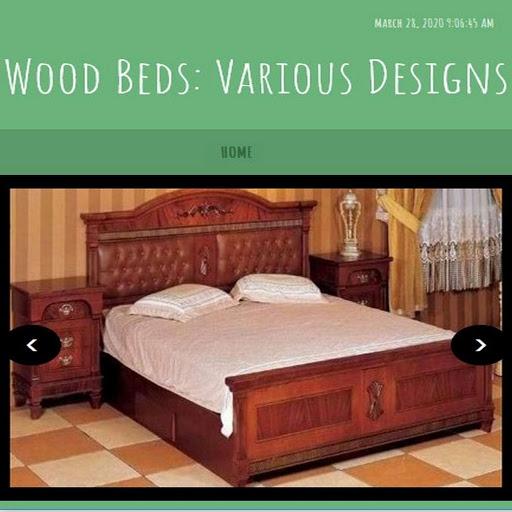 Wood Beds: Various Designs - Image screenshot of android app