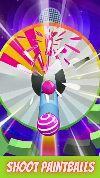Color Tube- Paint Shooter - عکس بازی موبایلی اندروید