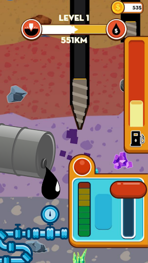 Crude Oil Drilling-Oil Mining - عکس برنامه موبایلی اندروید