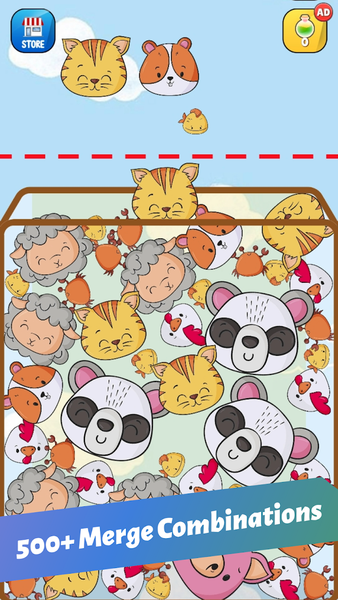 Animals Merge- Mix and Match - عکس بازی موبایلی اندروید