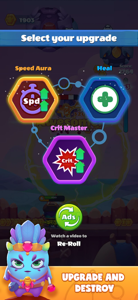 Rumi Defence: Sky Attack - Gameplay image of android game