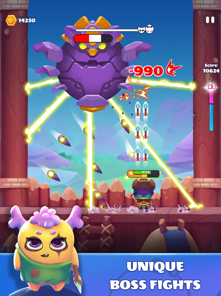 Rumi Defence: Sky Attack - Gameplay image of android game