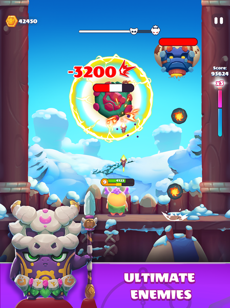 Rumi Defence: Sky Attack - Gameplay image of android game