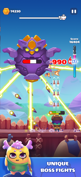 Rumi Defence: Sky Attack - Gameplay image of android game