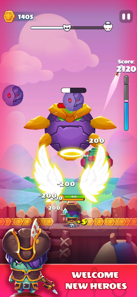 Rumi Defence: Sky Attack - Gameplay image of android game