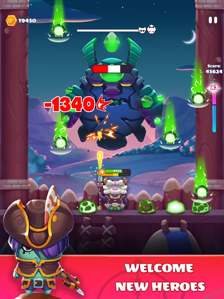 Rumi Defence: Sky Attack - Gameplay image of android game