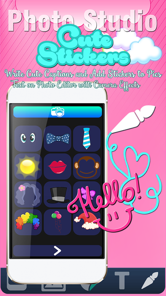 Write On Pictures Photo Editor - Image screenshot of android app
