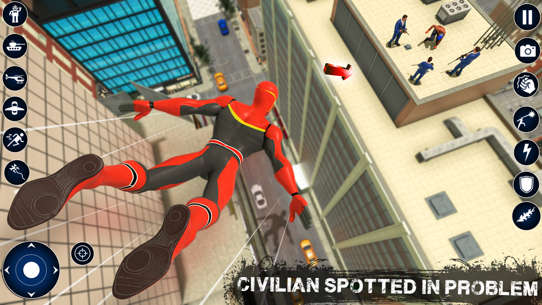 Spider Fighting Hero Man Game - Gameplay image of android game