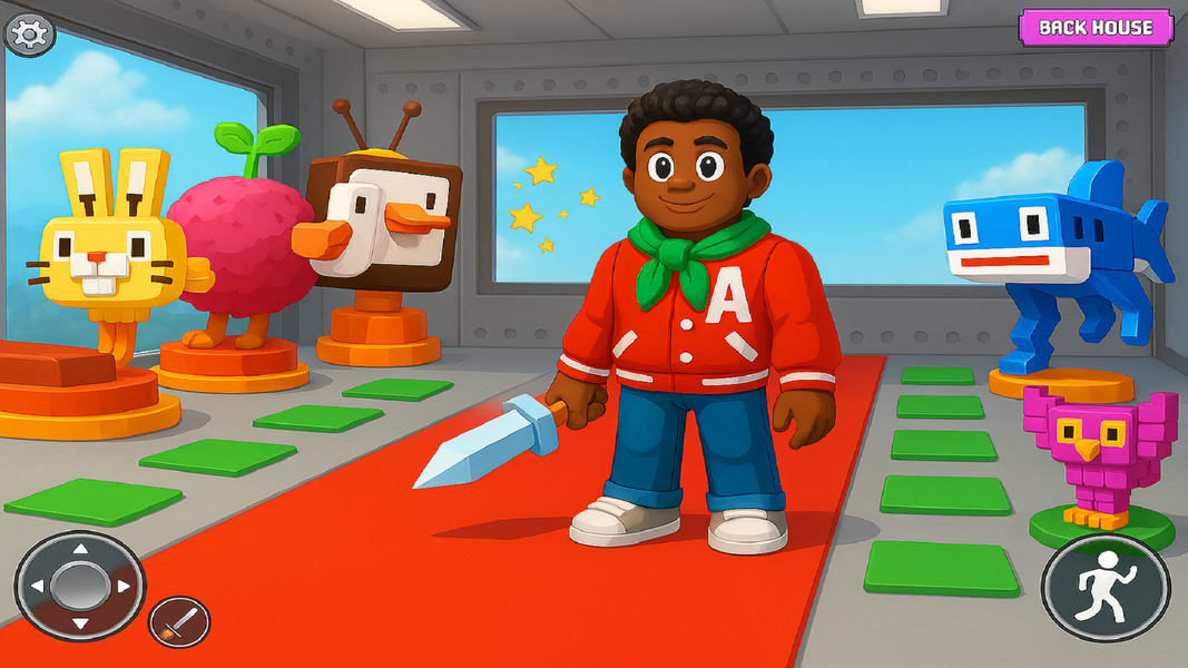 Steal and Catch the MemeRot ۳D - عکس بازی موبایلی اندروید