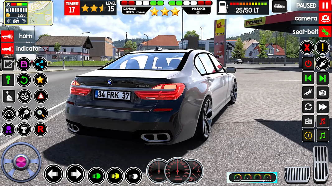 Car Games: Car Driving School - Gameplay image of android game