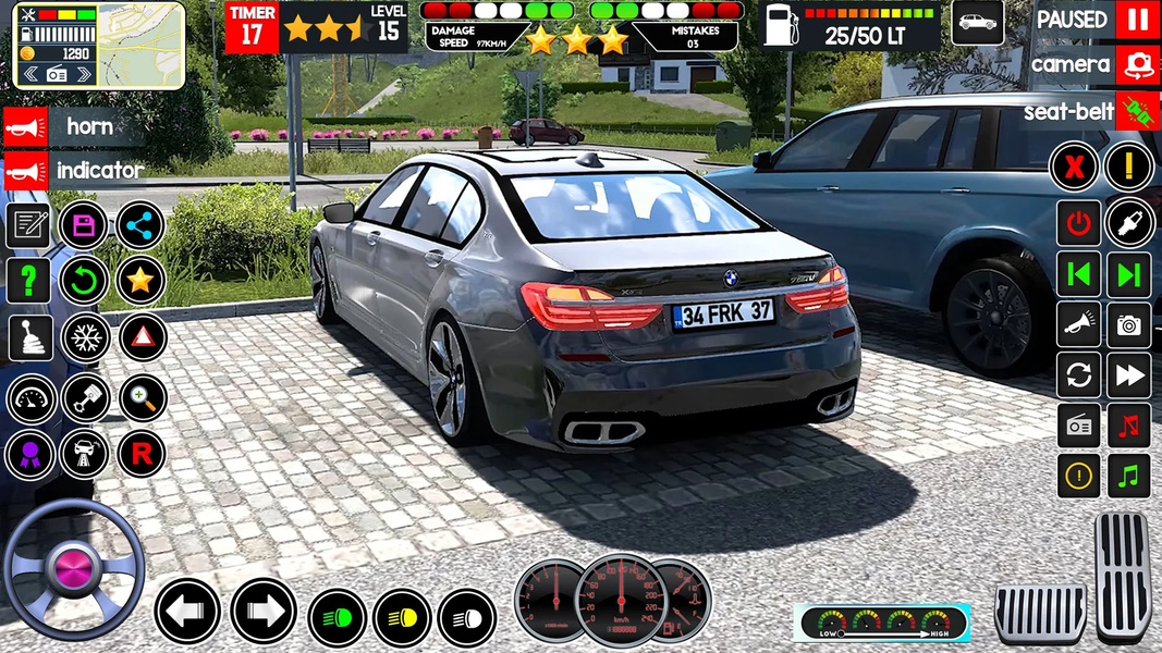 Car Games: Car Driving School - Gameplay image of android game