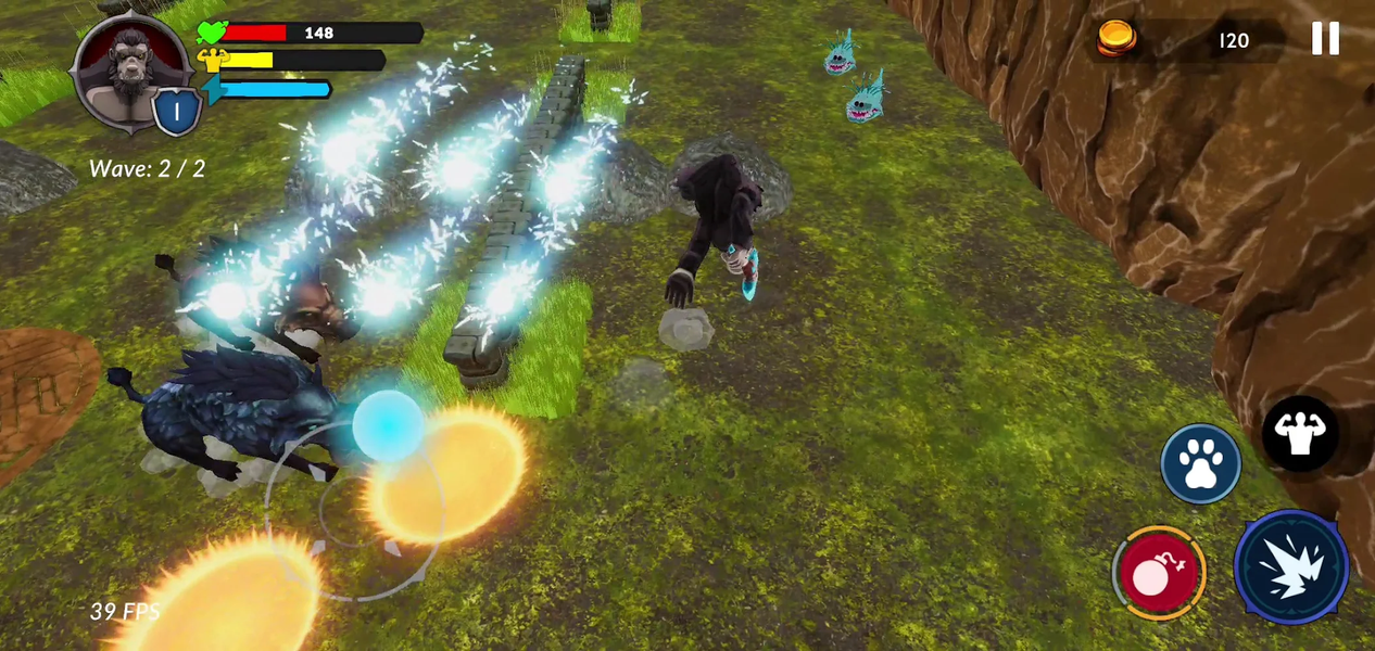 Kaiju Brawler- Godzilla Action - عکس بازی موبایلی اندروید