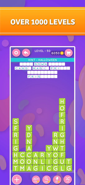 Words Wizardry - Gameplay image of android game