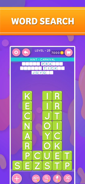 Words Wizardry - Gameplay image of android game