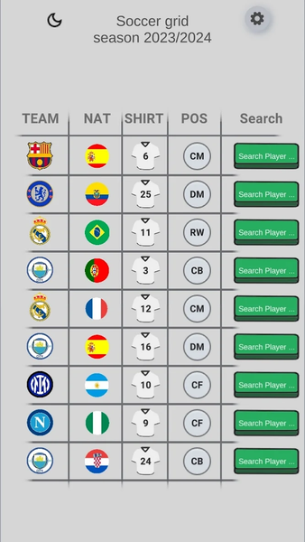 Soccer grid - عکس بازی موبایلی اندروید