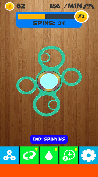 Spinner Hand Fun - Image screenshot of android app