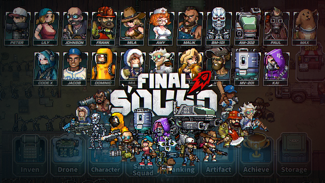 Final Squad - The last troops - Gameplay image of android game