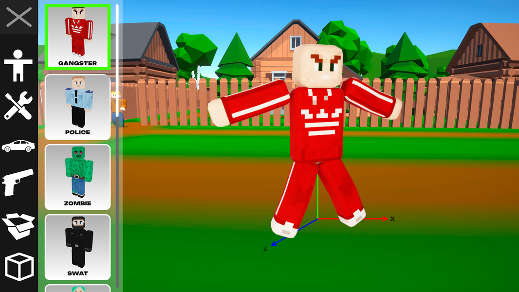 Gang Sandbox Simulator - Gameplay image of android game