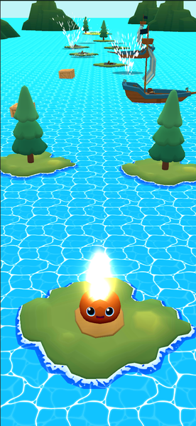 Flame Adventure - Gameplay image of android game