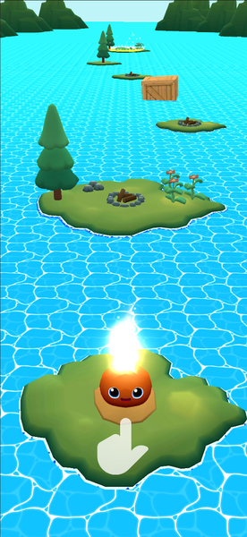 Flame Adventure - Gameplay image of android game