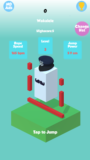 Rope Jump 3D - Image screenshot of android app