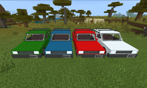 Vehicles PUBG for Minecraft PE - Image screenshot of android app