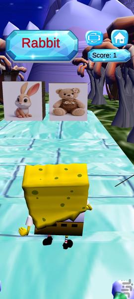 انگلیسی با باب اسفنجی - Gameplay image of android game