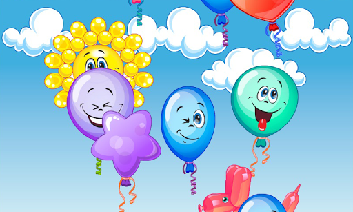 Balloons for kids - Gameplay image of android game