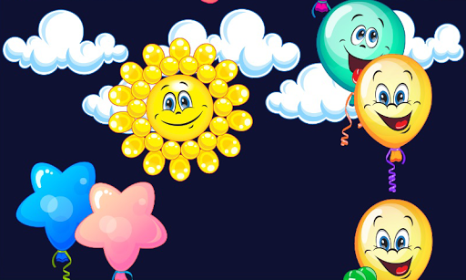 Balloons for kids - Gameplay image of android game