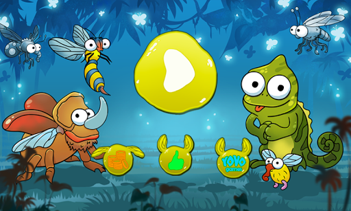 Tap the Fly : Chameleon - Gameplay image of android game