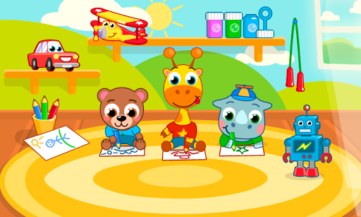 Kindergarten : animals - عکس بازی موبایلی اندروید