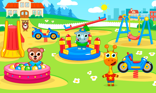 Kindergarten : animals - عکس بازی موبایلی اندروید