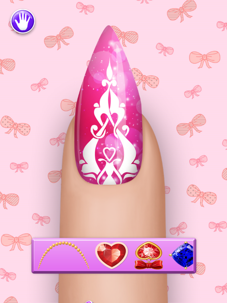 Nail salon - Gameplay image of android game