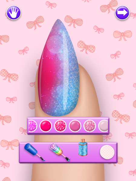 Nail salon - Gameplay image of android game