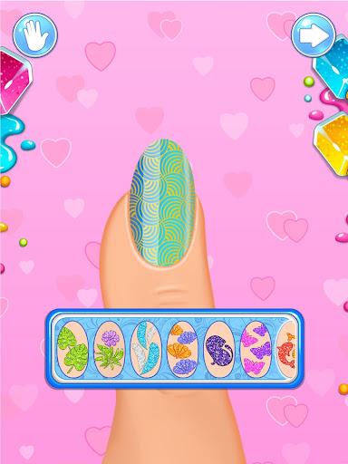 Kids nail salon - Gameplay image of android game