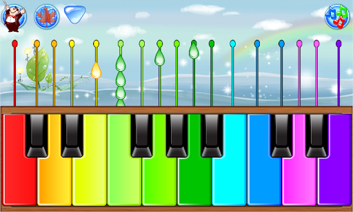 Children's piano. - عکس بازی موبایلی اندروید