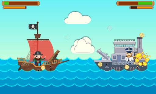 Naval battle. - Gameplay image of android game