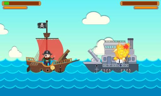 Naval battle. - Gameplay image of android game
