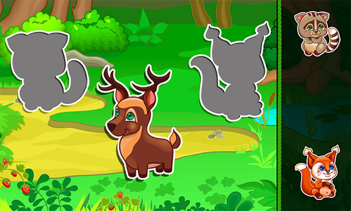 Kids Puzzle : Animals - عکس بازی موبایلی اندروید