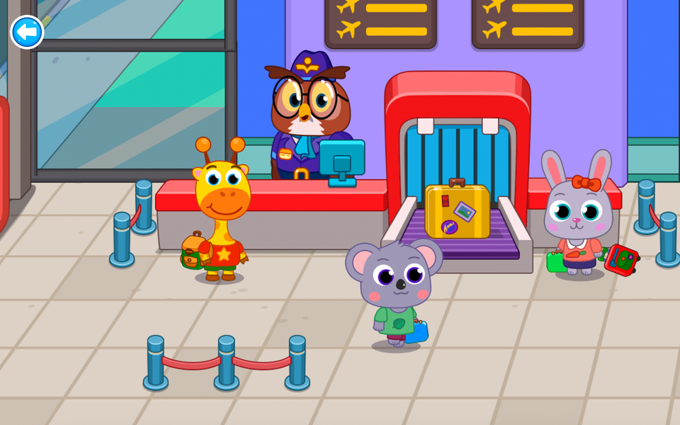 Airport for kids - Gameplay image of android game