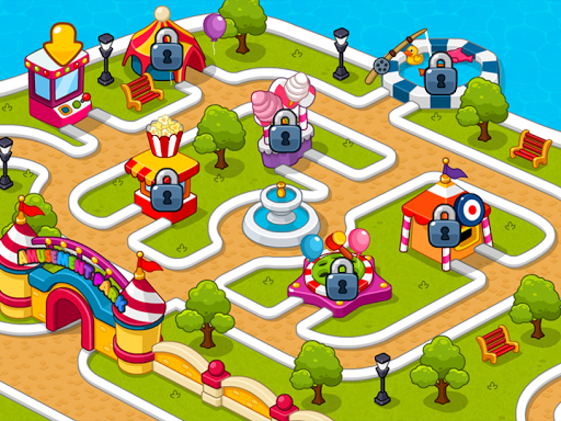 Amusement park: mini games - عکس بازی موبایلی اندروید