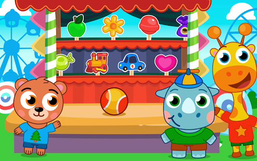 Amusement park for kids - Gameplay image of android game