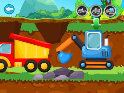 Builder for kids - Gameplay image of android game