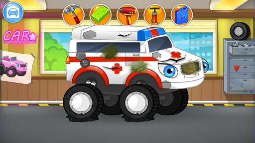 Repair monster trucks - عکس بازی موبایلی اندروید