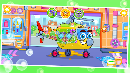 Airplane wash - Gameplay image of android game